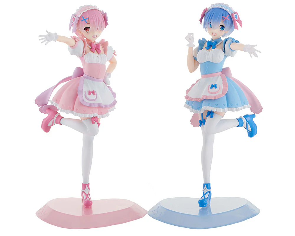 [Pre-order] Re:Zero - Rem & Ram (Yumekawa Maid Ver.) Tenitol Prize Figure FuRyu Corporation - Image 2