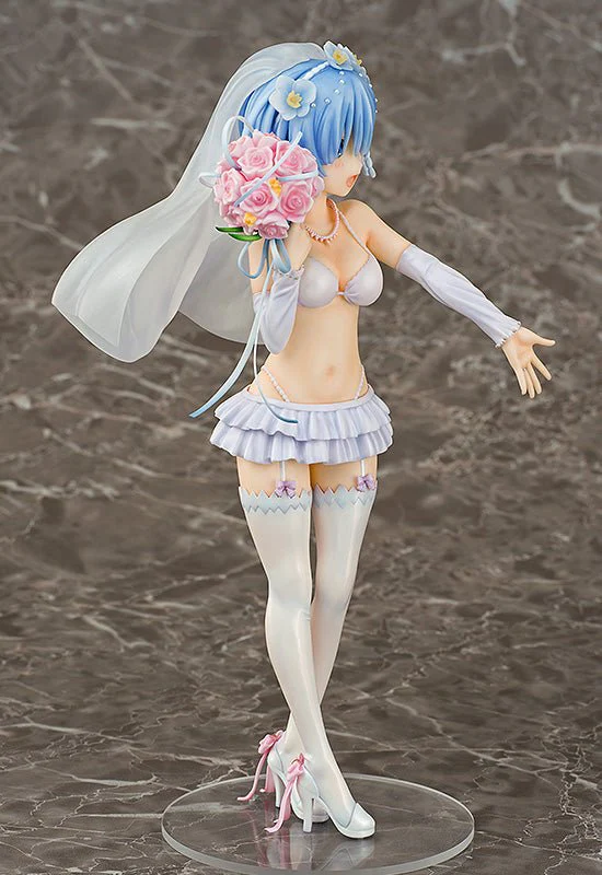 [Pre-order] Re:Zero - Rem (Wedding Ver.) (re-run)  1/7 Scale Figure Phat Company - Image 4