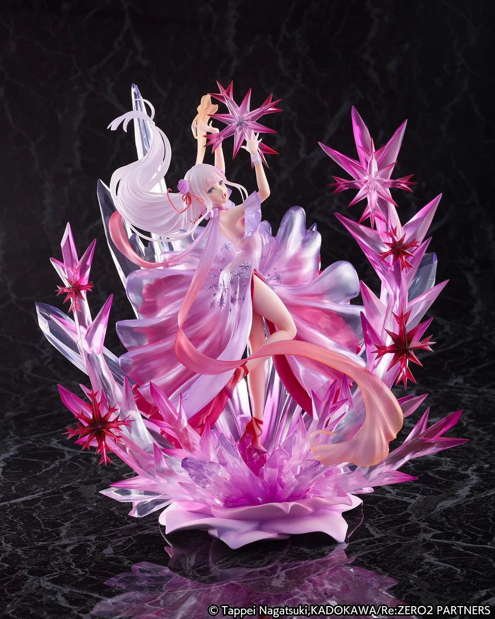 [Pre-order] Re:ZERO -Starting Life in Another World - Emilia (Crystal Dress Ver.) 1/7 Scale Figure Estream