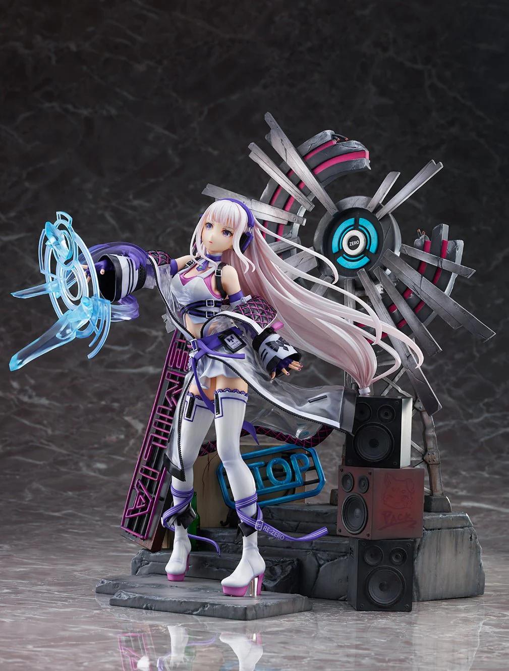 [Pre-order] Re:Zero -Starting Life In Another World - Emilia (Neon City Ver.) 1/7 Scale Figure Estream - Image 3