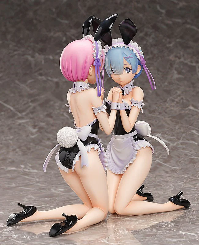 [Pre-order] Re:ZERO-Starting Life in Another World - Ram Bare Leg Bunny Ver.1/4 Scale Figure FREEing - Image 6