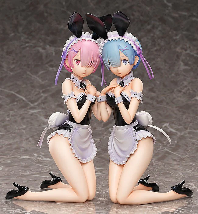 [Pre-order] Re:ZERO-Starting Life in Another World - Rem Bare Leg Bunny Ver. 1/4 Scale Figure FREEing - Image 5