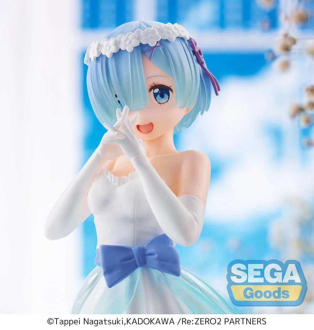 Re:Zero - Starting Life In Another World - Rem (Wedding Dress Ver.) SPM Prize Figure SEGA - Image 2