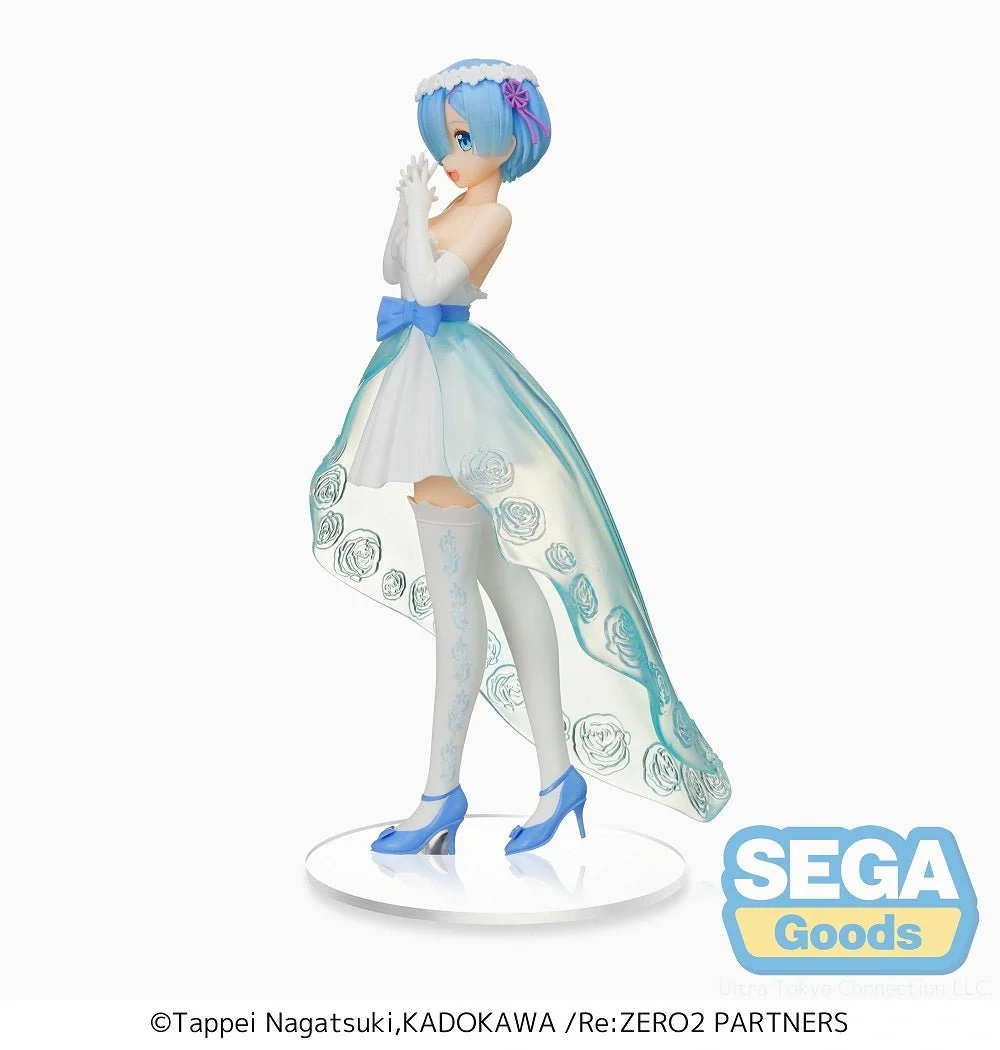 Re:Zero - Starting Life In Another World - Rem (Wedding Dress Ver.) SPM Prize Figure SEGA - Image 4