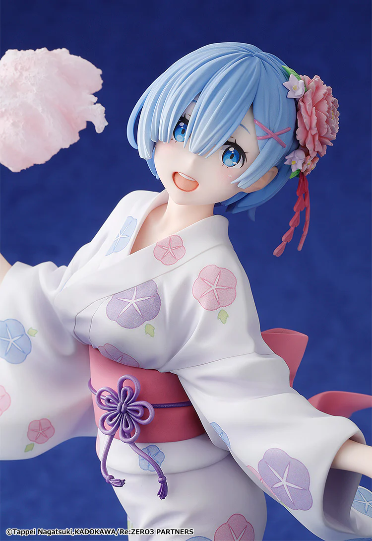 [Pre-order] Re:ZERO Starting Life in Another World - Rem (Yukata Ver. Renewal Package Edition) 1/7 Scale Figure KADOKAWA - Image 10