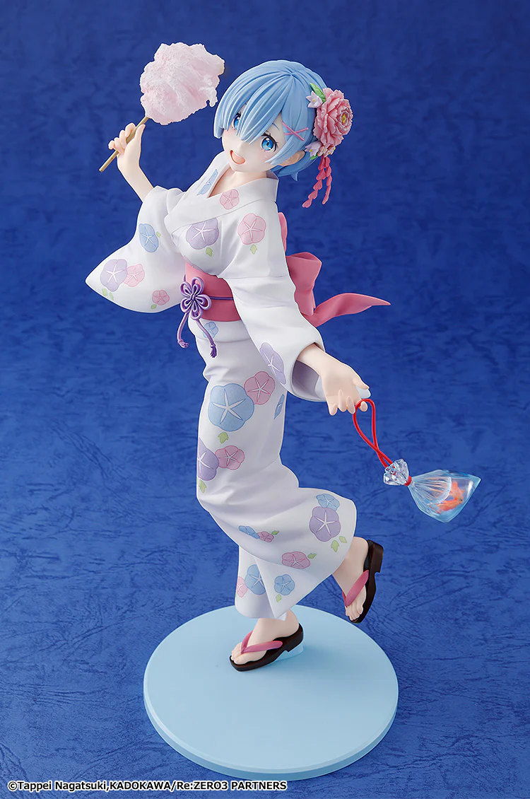 [Pre-order] Re:ZERO Starting Life in Another World - Rem (Yukata Ver. Renewal Package Edition) 1/7 Scale Figure KADOKAWA - Image 3