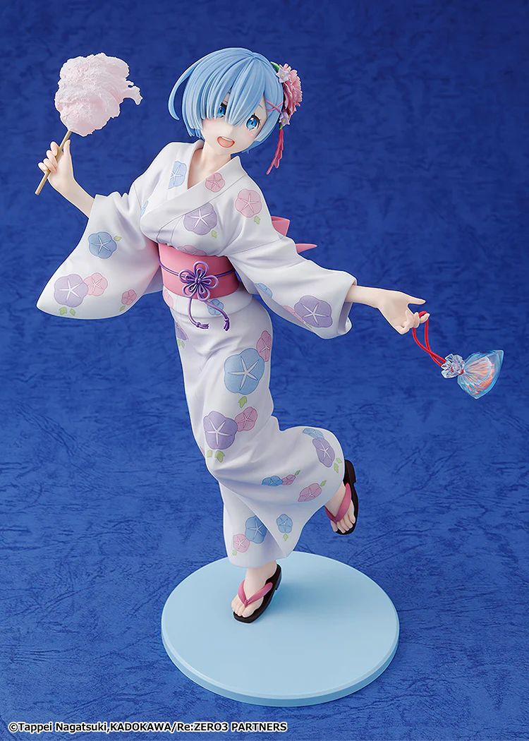 [Pre-order] Re:ZERO Starting Life in Another World - Rem (Yukata Ver. Renewal Package Edition) 1/7 Scale Figure KADOKAWA - Image 4