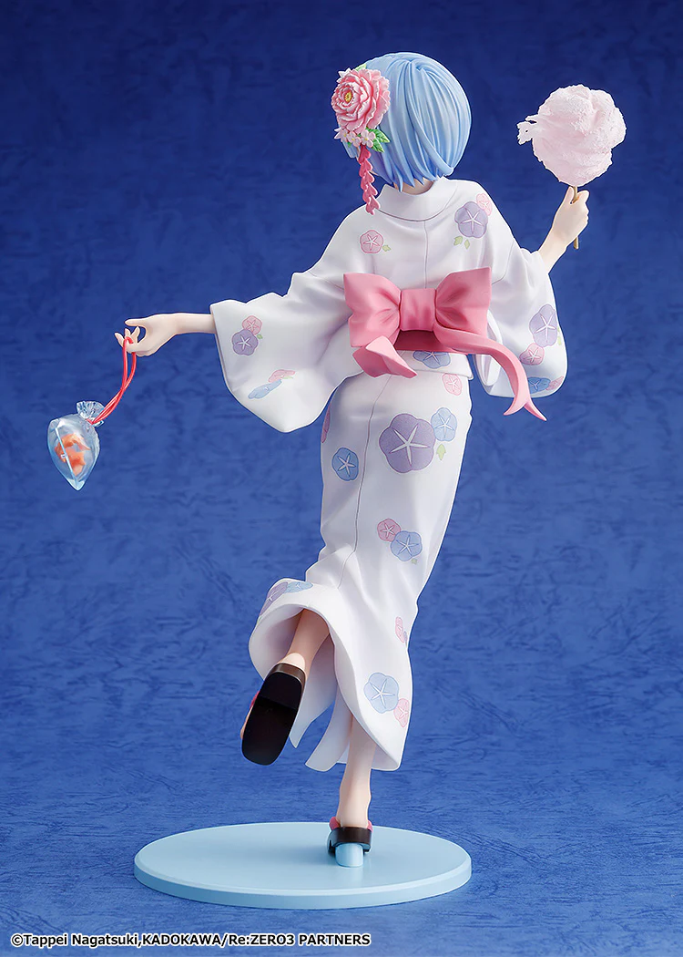 [Pre-order] Re:ZERO Starting Life in Another World - Rem (Yukata Ver. Renewal Package Edition) 1/7 Scale Figure KADOKAWA - Image 6