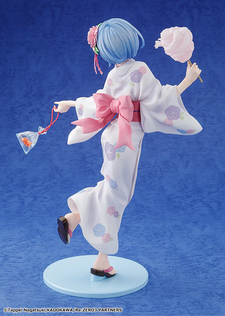 [Pre-order] Re:ZERO Starting Life in Another World - Rem (Yukata Ver. Renewal Package Edition) 1/7 Scale Figure KADOKAWA - Image 7