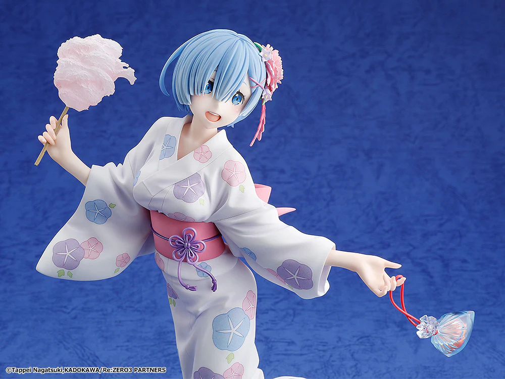 [Pre-order] Re:ZERO Starting Life in Another World - Rem (Yukata Ver. Renewal Package Edition) 1/7 Scale Figure KADOKAWA - Image 8