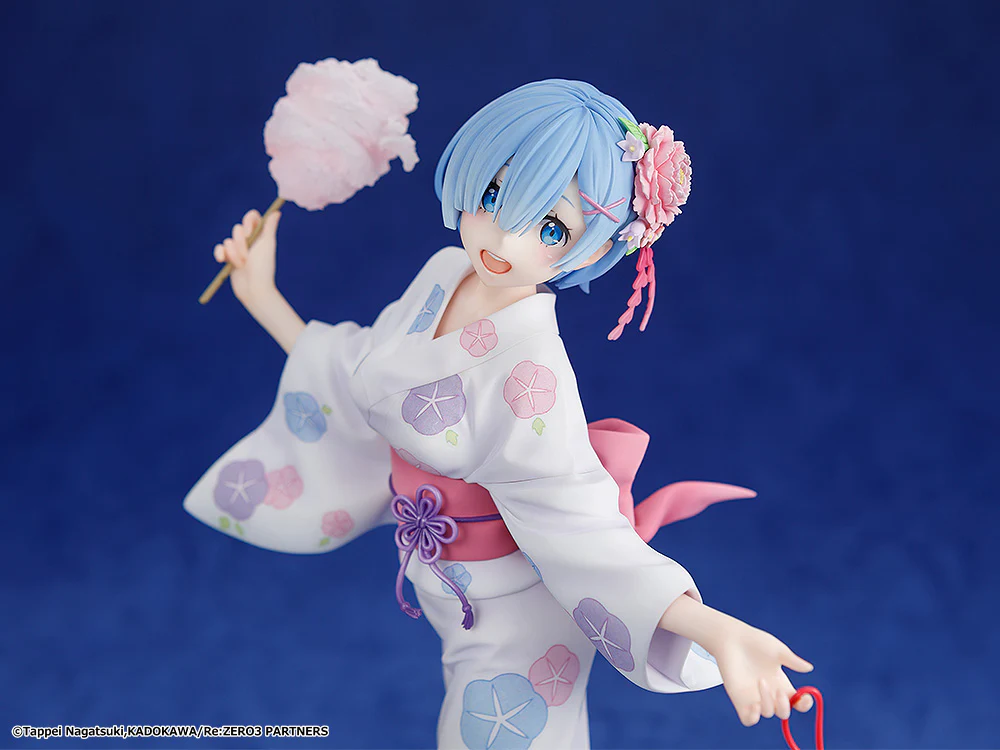 [Pre-order] Re:ZERO Starting Life in Another World - Rem (Yukata Ver. Renewal Package Edition) 1/7 Scale Figure KADOKAWA - Image 9