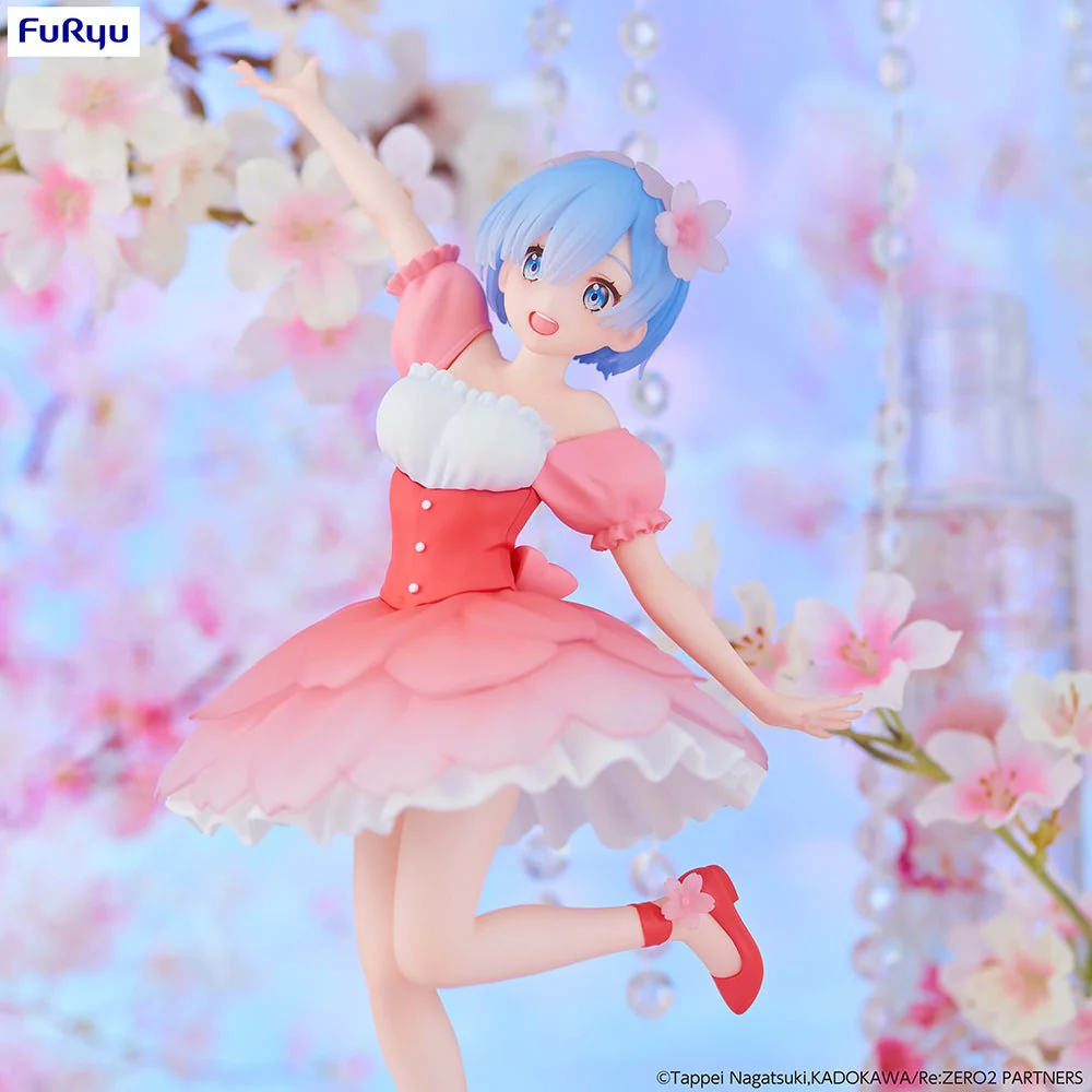 [Pre-order] Re:Zero - Trio Try iT Figure Rem Cherry Blossoms Prize Figure FuRyu Corporation - Image 3