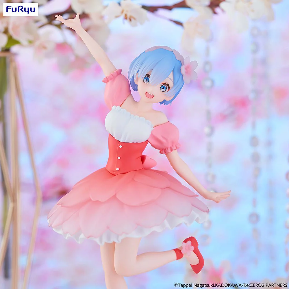 [Pre-order] Re:Zero - Trio Try iT Figure Rem Cherry Blossoms Prize Figure FuRyu Corporation - Image 4