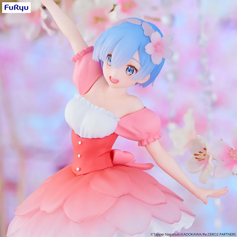 [Pre-order] Re:Zero - Trio Try iT Figure Rem Cherry Blossoms Prize Figure FuRyu Corporation - Image 5