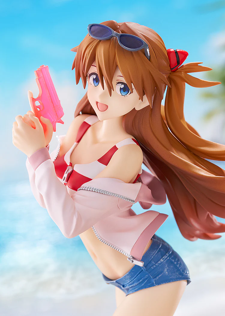 [Pre-order] Rebuild of Evangelion - Asuka Shikinami Langley (BEACH QUEENS) POP UP PARADE Good Smile Company - Image 3