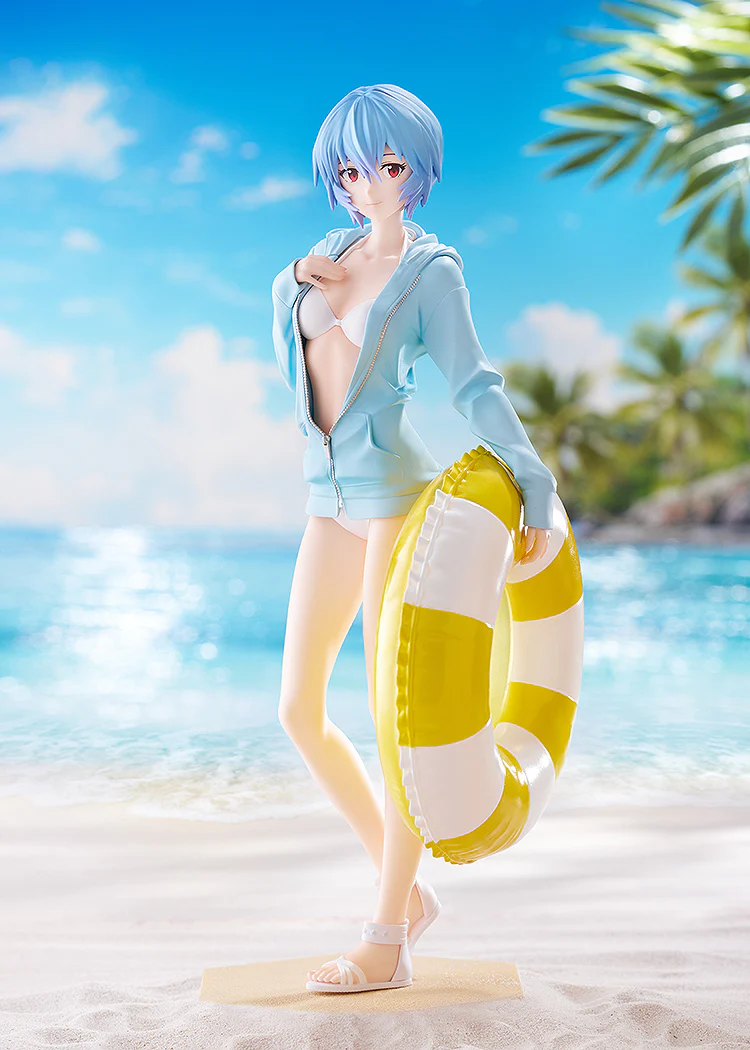 [Pre-order] Rebuild of Evangelion - Rei Ayanami (BEACH QUEENS) POP UP PARADE Good Smile Company