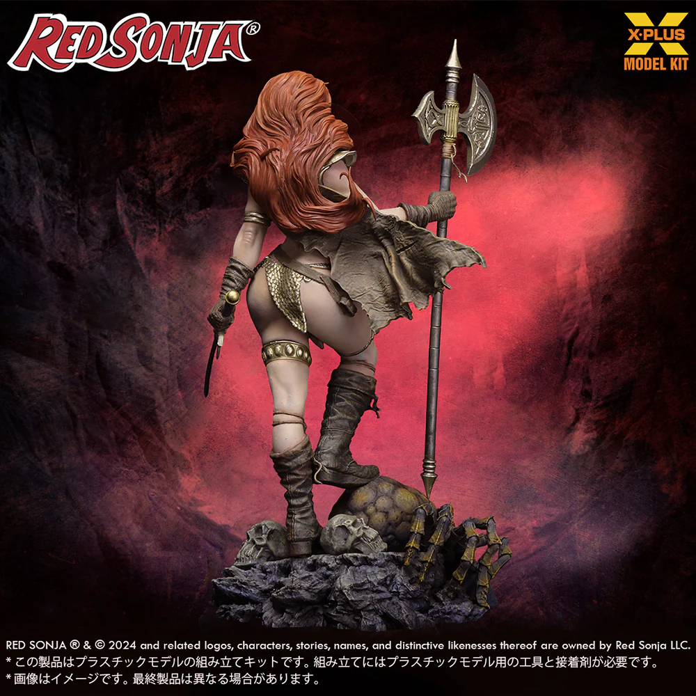 [Pre-order] Red Sonja - Red Sonja 1/8 Scale Plastic Model Kit X-Plus - Image 5