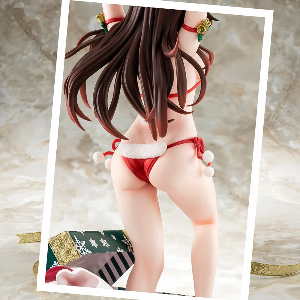 [Pre-order] Rent-A-Girlfriend - Mizuhara Chizuru in a Santa Claus bikini de fluffy figure 2nd Xmas 1/6 Scale Figure Hakoiri Musume - Image 13