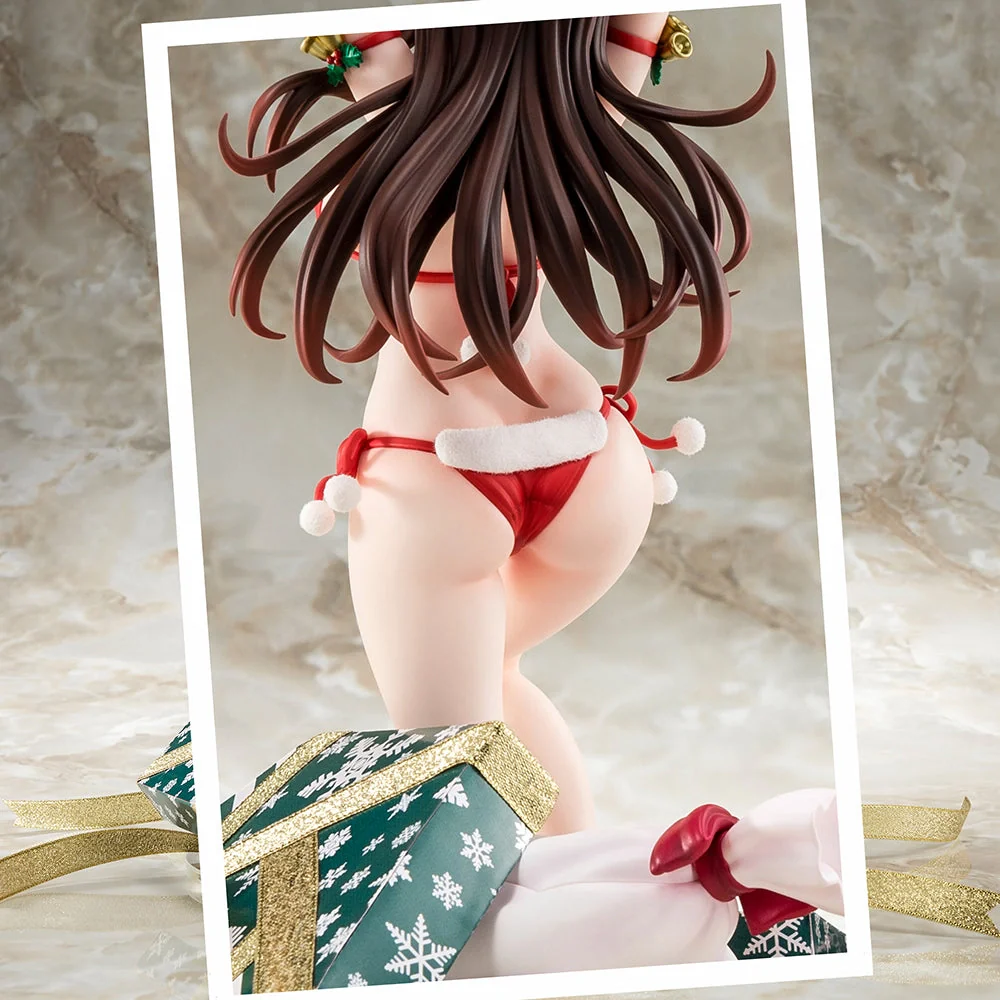 [Pre-order] Rent-A-Girlfriend - Mizuhara Chizuru in a Santa Claus bikini de fluffy figure 2nd Xmas 1/6 Scale Figure Hakoiri Musume - Image 14