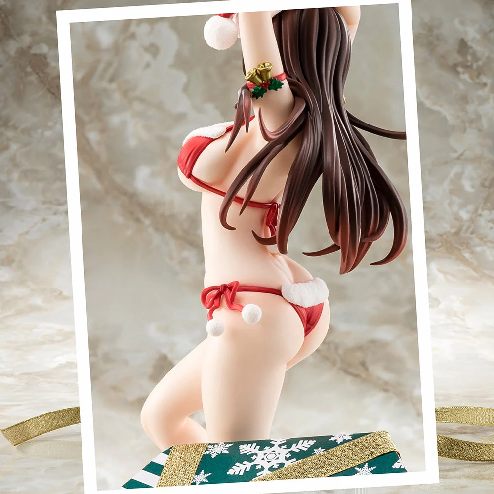 [Pre-order] Rent-A-Girlfriend - Mizuhara Chizuru in a Santa Claus bikini de fluffy figure 2nd Xmas 1/6 Scale Figure Hakoiri Musume - Image 15