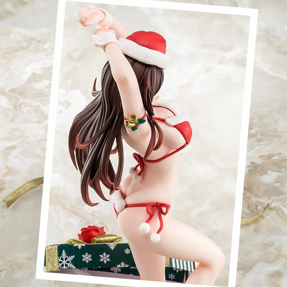 [Pre-order] Rent-A-Girlfriend - Mizuhara Chizuru in a Santa Claus bikini de fluffy figure 2nd Xmas 1/6 Scale Figure Hakoiri Musume - Image 16