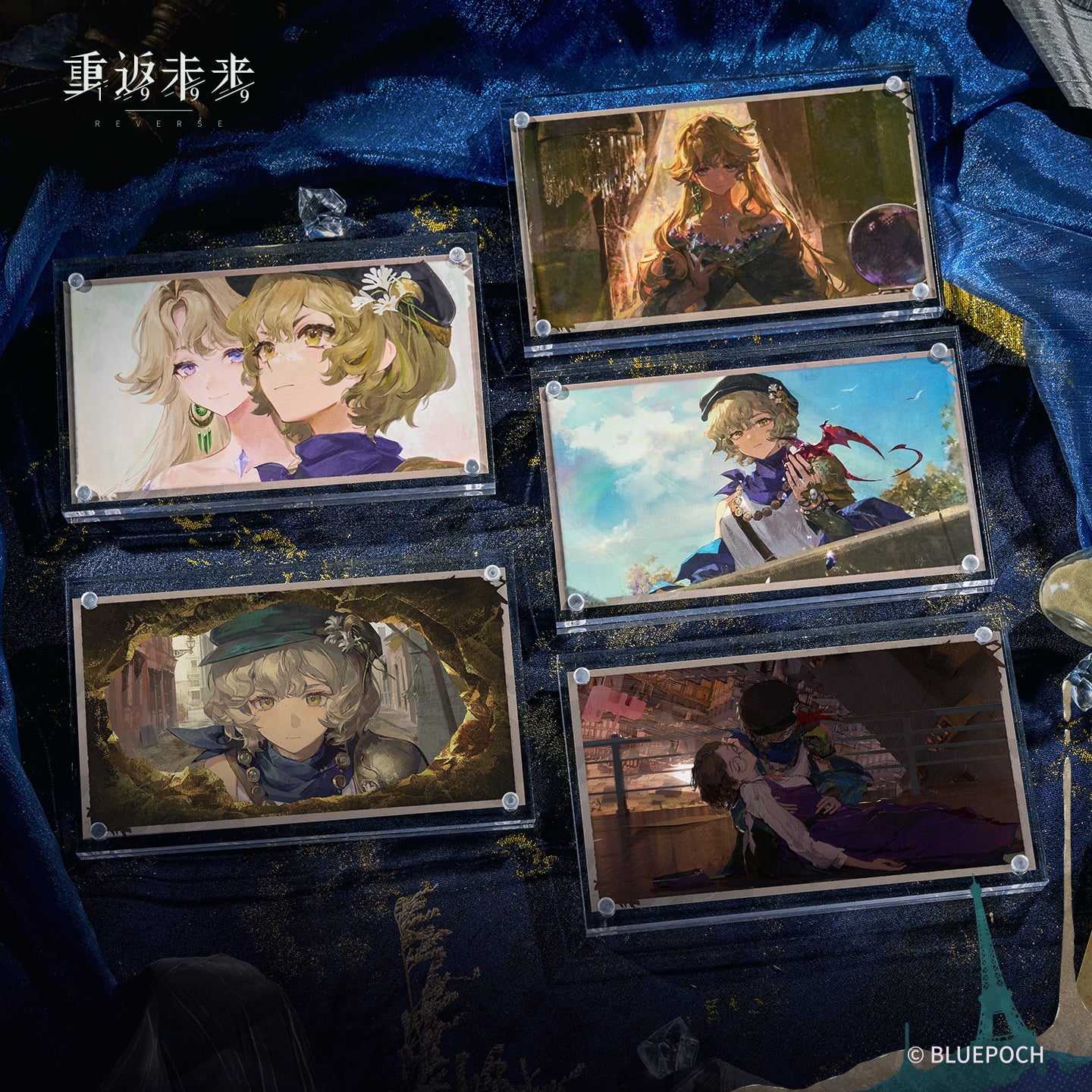 [Pre-order] Reverse: 1999 - A Flowing Feast Illustration Postcard Pack BLUEPOCH - Image 4
