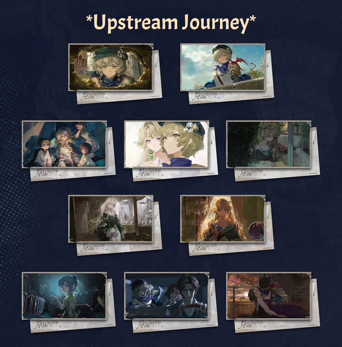 [Pre-order] Reverse: 1999 - A Flowing Feast Illustration Postcard Pack BLUEPOCH - Image 8