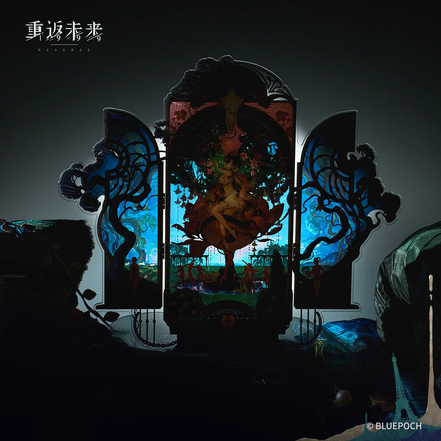 [Pre-order] Reverse: 1999 - Anjo Nala Forbidden Fruit Garment Acrylic Stand BLUEPOCH - Image 2