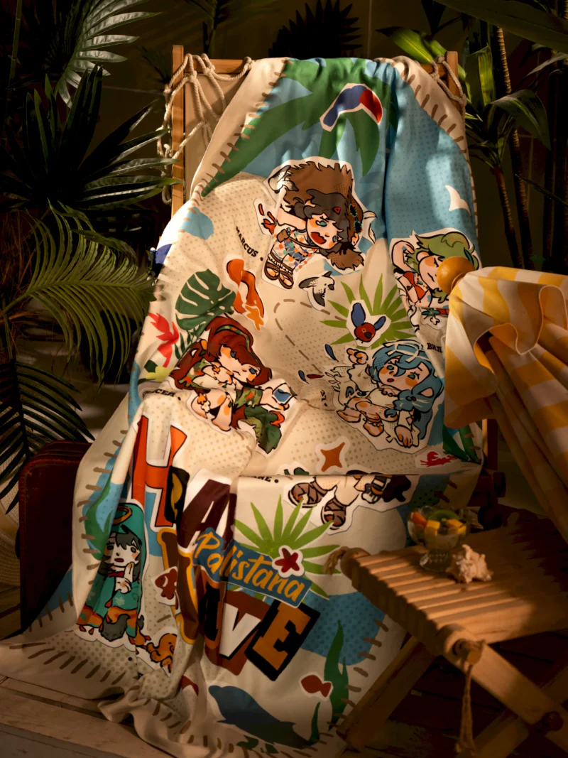 [Pre-order] Reverse: 1999 - Between Sand And Spume Series Multi Beach Towel BLUEPOCH - Image 2