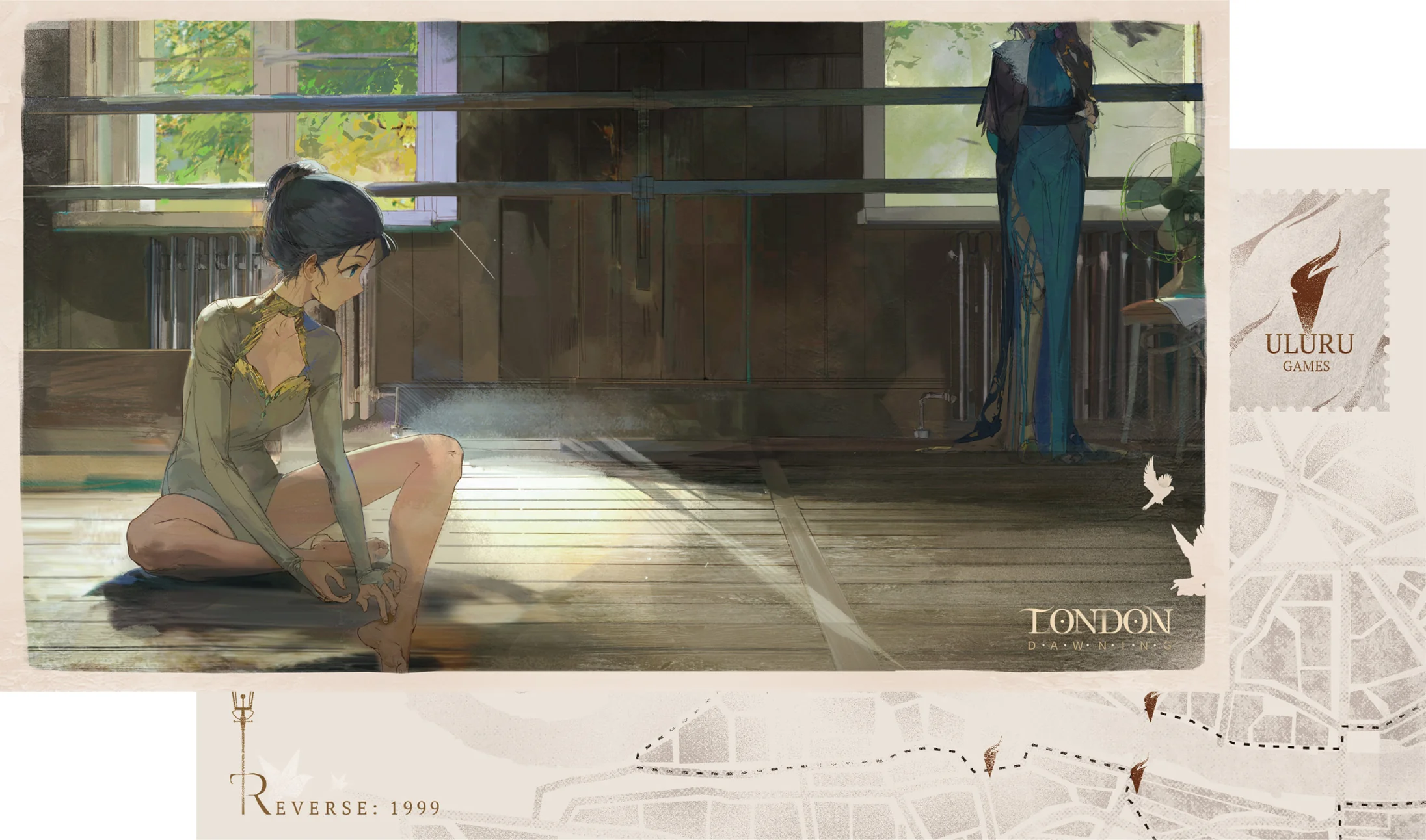[Pre-order] Reverse: 1999 - London Dawning Series Illustration Postcard Pack BLUEPOCH - Image 9