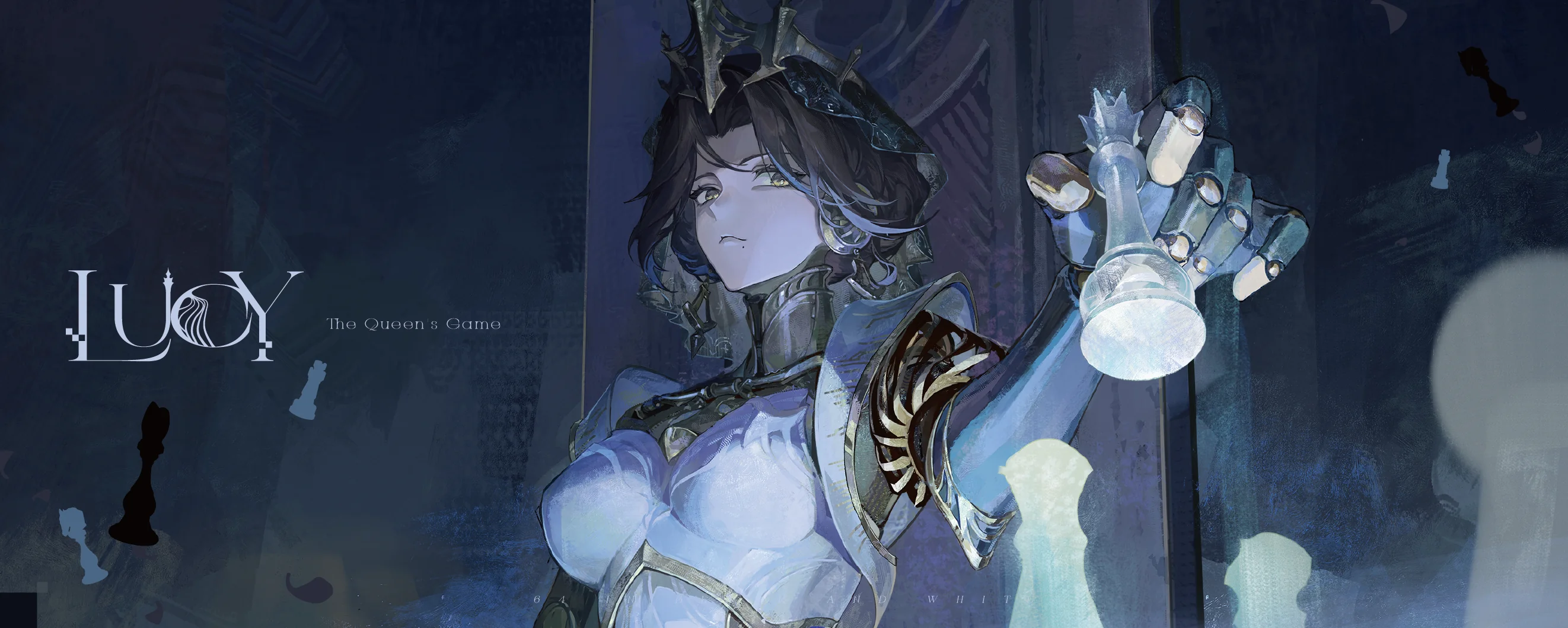 [Pre-order] Reverse: 1999 - Lucy The Queen's Game Garment Acrylic Stand BLUEPOCH - Image 6