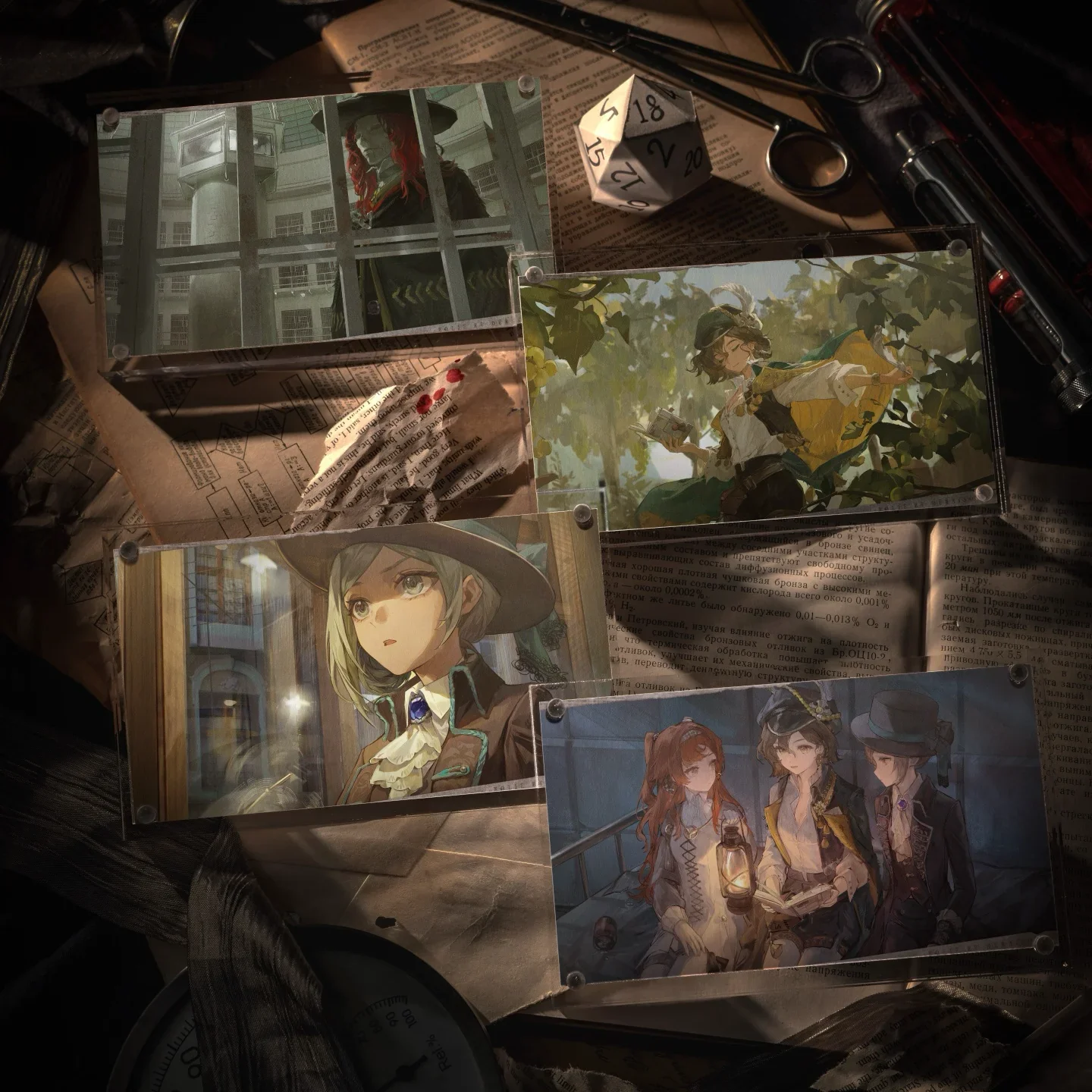 [Pre-order] Reverse: 1999 - Madness and Civilization Post Card Set BLUEPOCH - Image 2