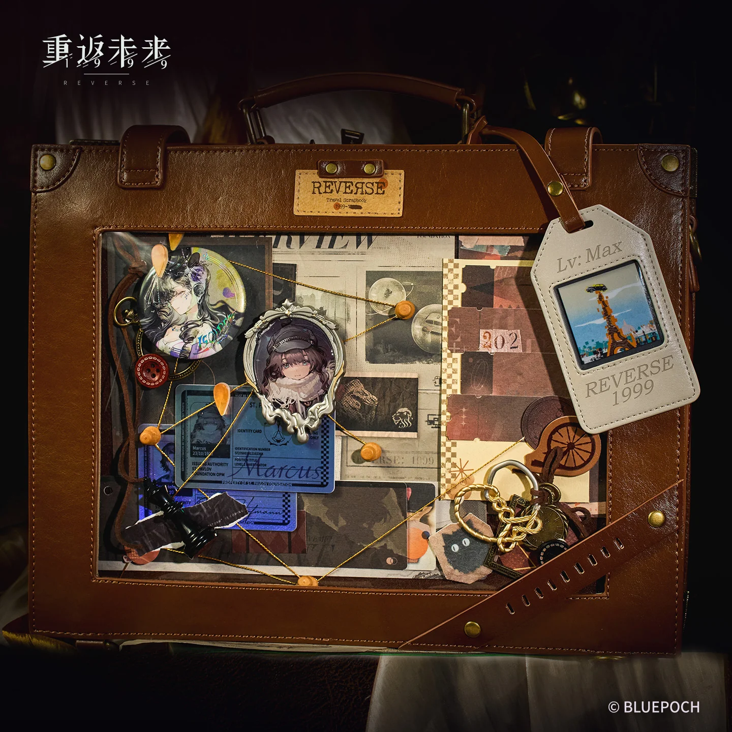 [Pre-order] Reverse: 1999 - Packed Up Suitcase Travel Scrapbook Itabag BLUEPOCH - Image 3