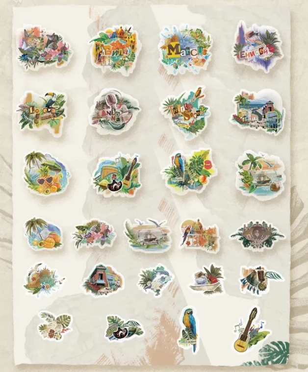 [Pre-order] Reverse: 1999 - Paultstana Heat Wave Series Multi Stickers BLUEPOCH - Image 5