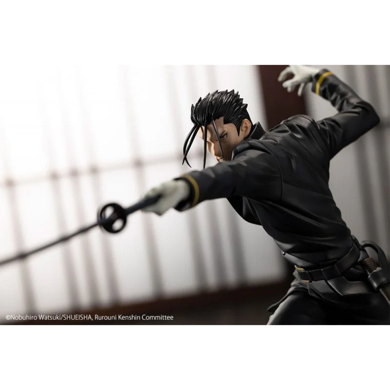 [Pre-order] Rurouni Kenshin - Saito Hajime ARTFX J Non Scale Figure Kotobukiya - Image 4