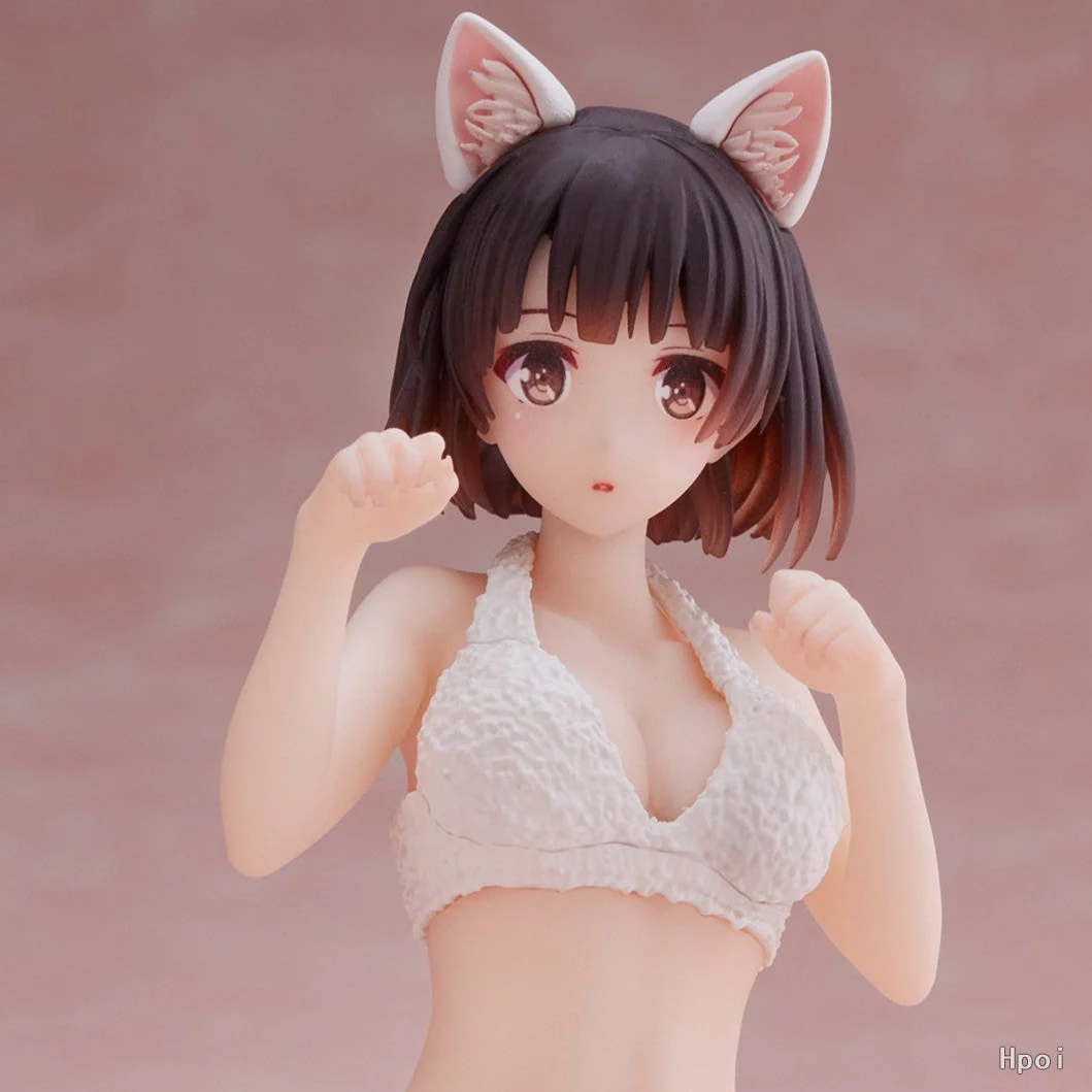 Saekano: How to Raise a Boring Girlfriend Fine - Megumi Kato(Cat Roomwear Ver.) Coreful Figure Prize Figure Taito - Image 5