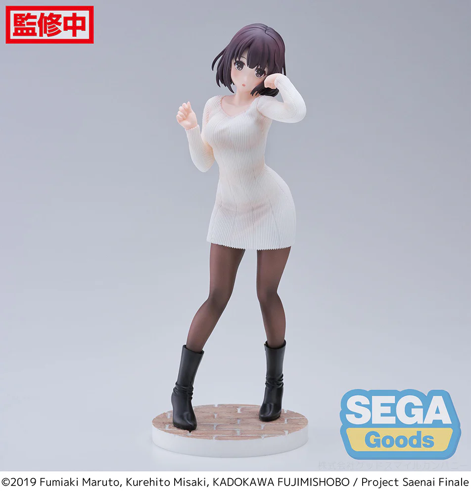 [Pre-order] Saekano: How to Raise a Boring Girlfriend - Megumi Kato (Sweater Ver.) Prize Figure SEGA - Image 7