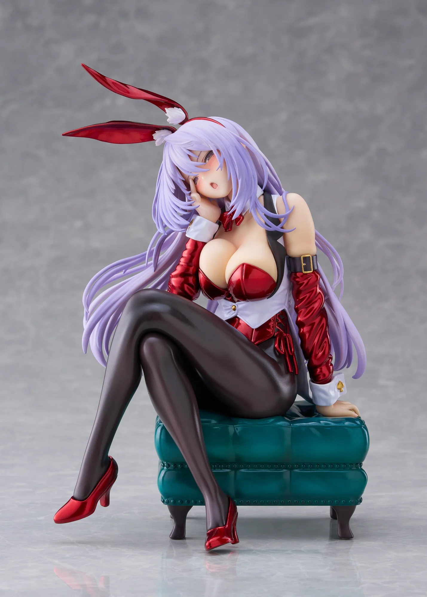 [Pre-order] She Laughs Shy...I Feel Ashamed - AMAGASA TSUDURI (Bunny Ver.) 1/7 Scale Figure PLUM - Image 7