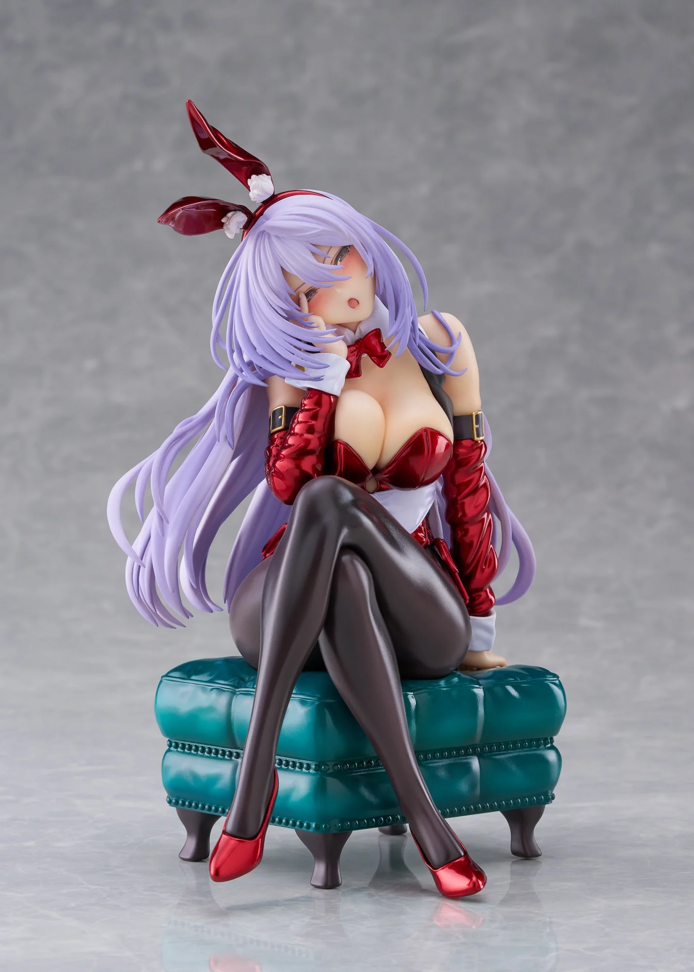 [Pre-order] She Laughs Shy...I Feel Ashamed - AMAGASA TSUDURI (Bunny Ver.) 1/7 Scale Figure PLUM - Image 9
