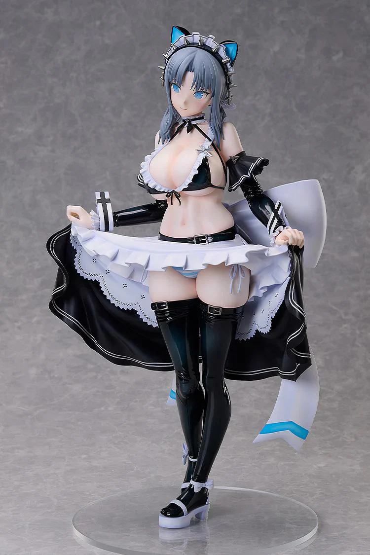 [Pre-order] Shinobi Master Senran Kagura - Yumi (Maid Ver.) 1/4 Scale Figure FREEIng - Image 5