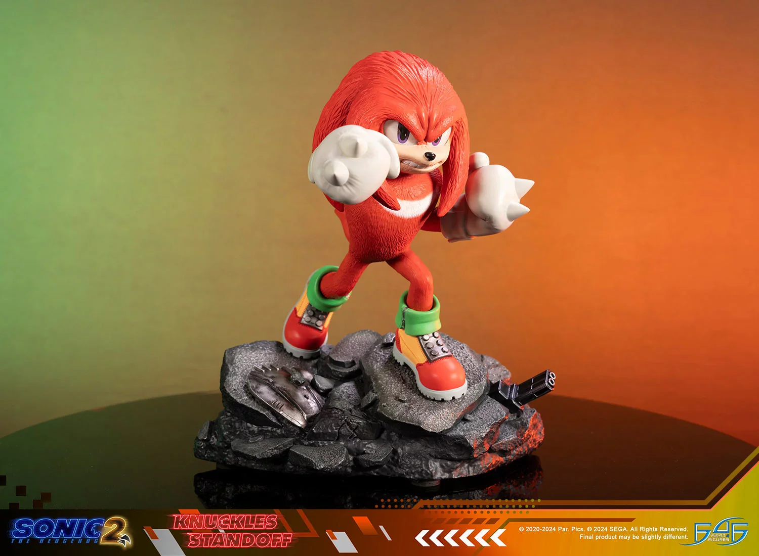 [Pre-order] Sonic the Hedgehog 2 - Knuckles Standoff Non Scale Figure First 4 Figures - Image 10