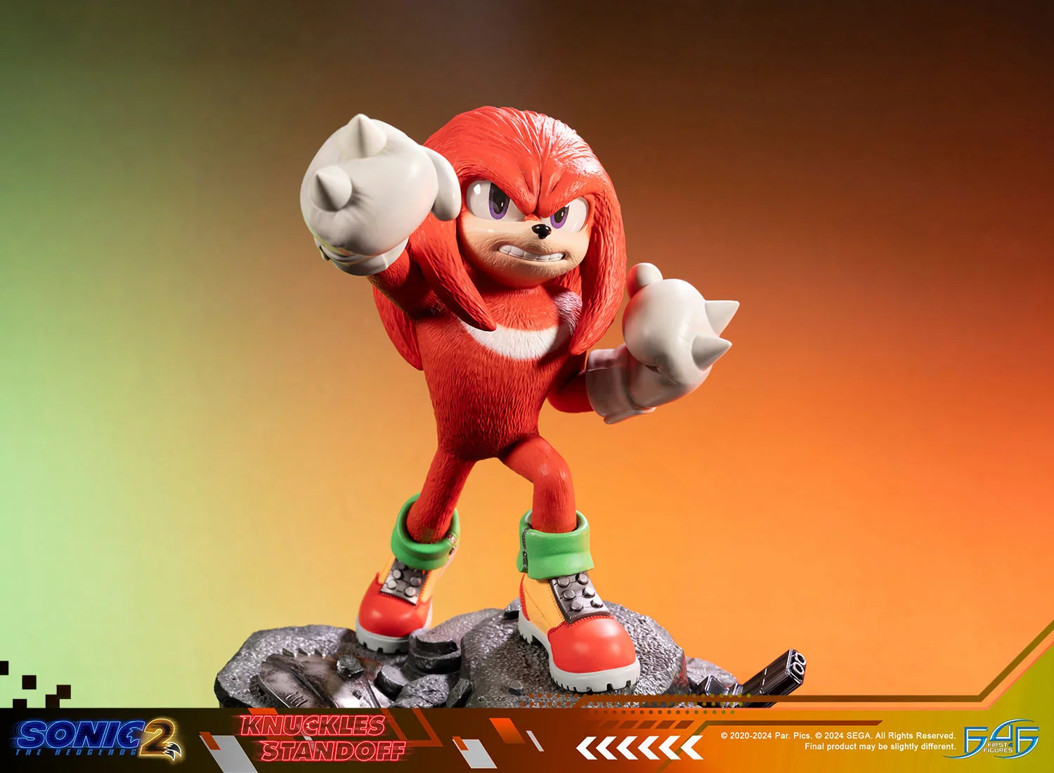 [Pre-order] Sonic the Hedgehog 2 - Knuckles Standoff Non Scale Figure First 4 Figures - Image 11