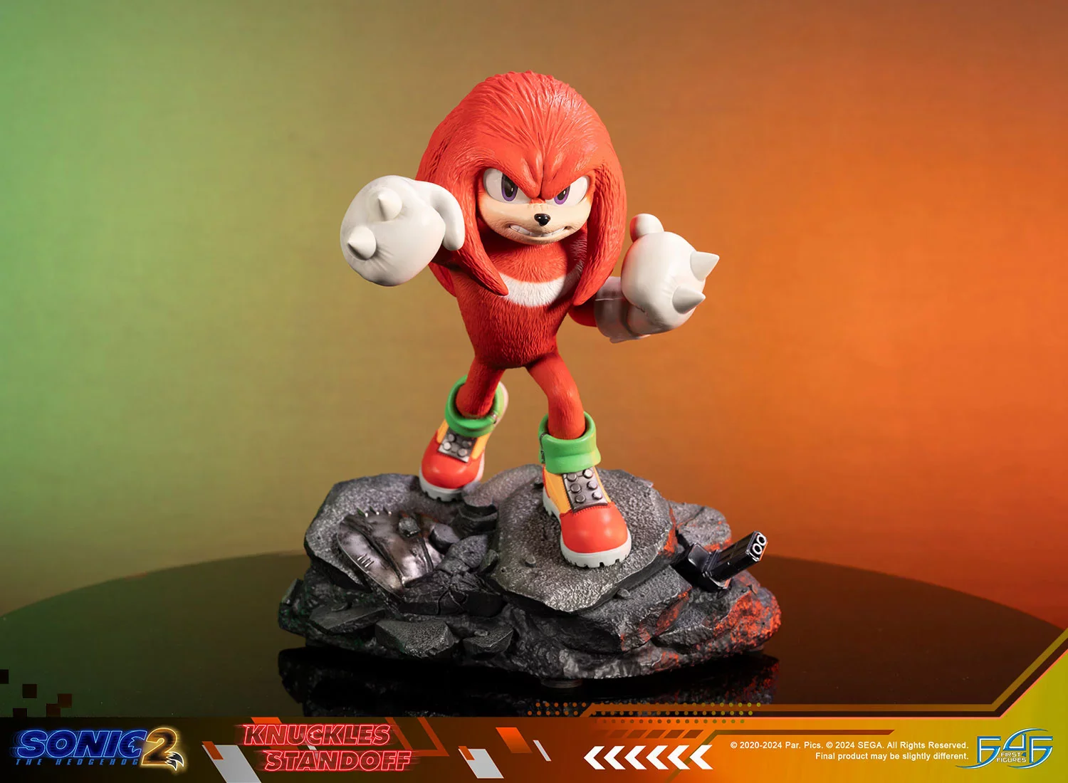 [Pre-order] Sonic the Hedgehog 2 - Knuckles Standoff Non Scale Figure First 4 Figures - Image 3