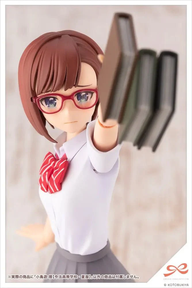 [Pre-order] SOUSAISHOJOTEIEN - JK011 SOUSAISHOJOTEIEN KOYOMI TAKANASHI (RYOBU HIGH SCHOOL SUMMER CLOTHES) Plastic Model Kit Kotobukiya - Image 8
