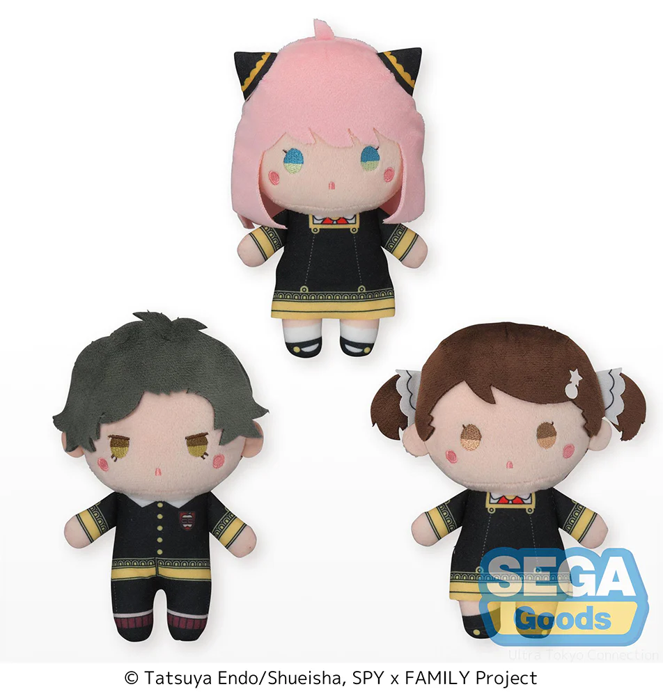 [Pre-order] SPYxFAMILY - Anya Forger & Becky Blackbe & Damian Desmon Plushie SEGA