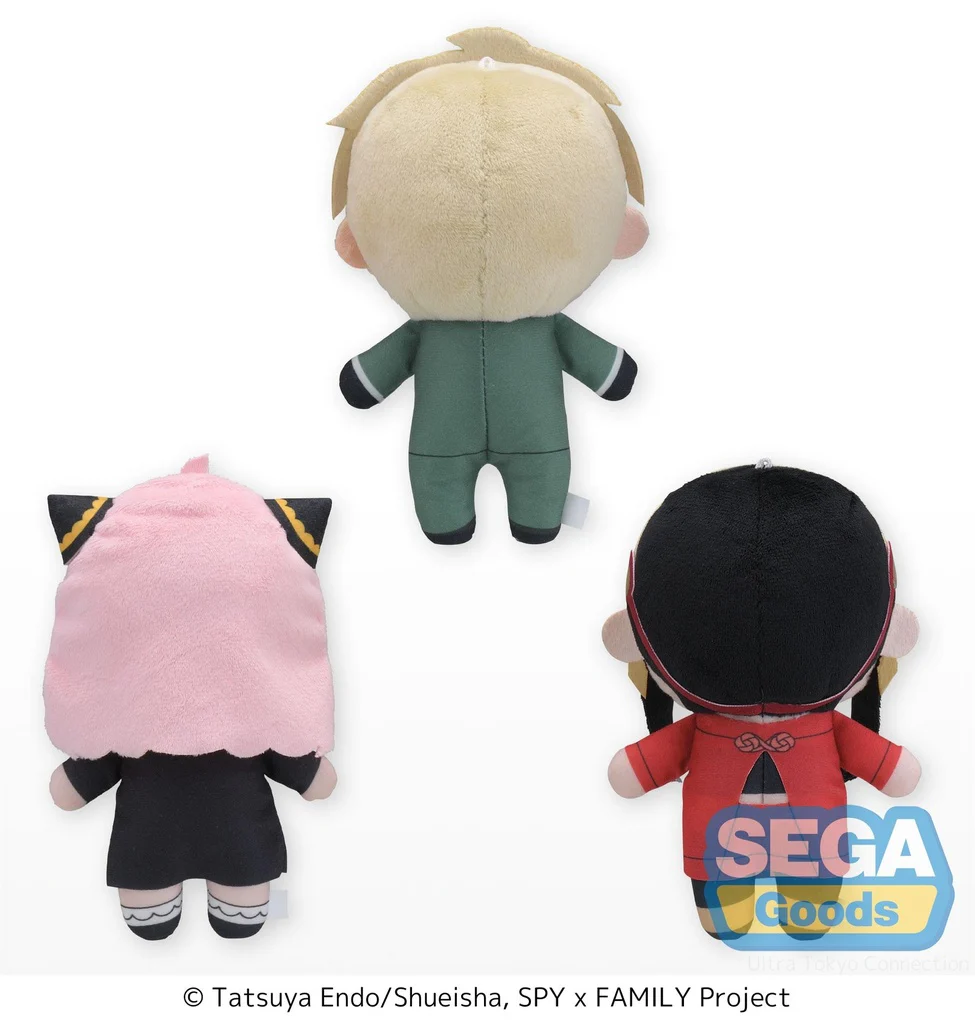 [Pre-order] SPYxFAMILY - Anya Forger & Loid Forger & Yor Forger Plushie SEGA - Image 3