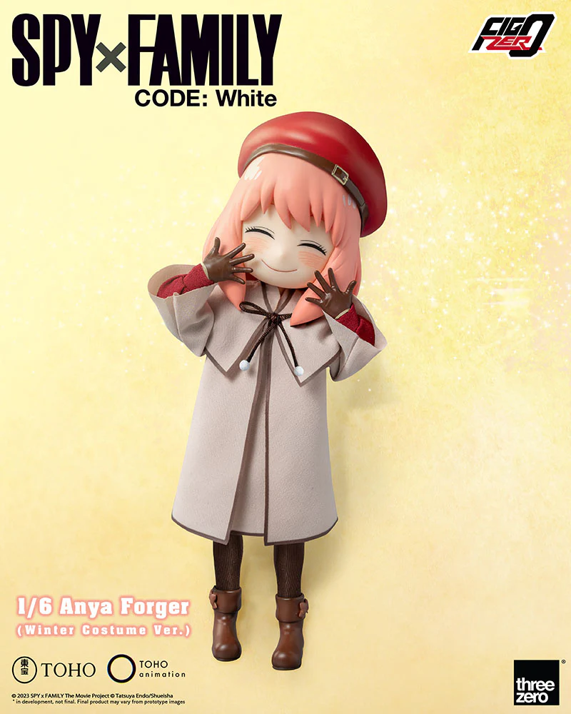 [Pre-order] SPYxFAMILY - Anya Forger (Winter Costume Ver.) FigZero 1/6 Action Figure ThreeZero - Image 10