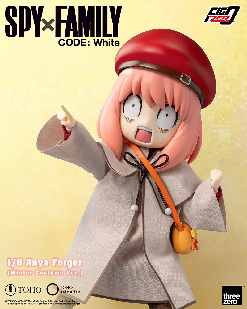 [Pre-order] SPYxFAMILY - Anya Forger (Winter Costume Ver.) FigZero 1/6 Action Figure ThreeZero - Image 12