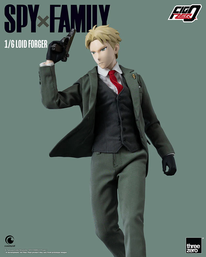 [Pre-order] SPYxFAMILY - Loid Forger FigZero 1/6 Action Figure ThreeZero - Image 15