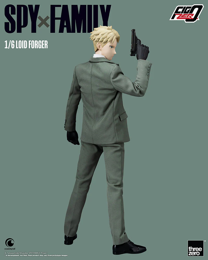 [Pre-order] SPYxFAMILY - Loid Forger FigZero 1/6 Action Figure ThreeZero - Image 6